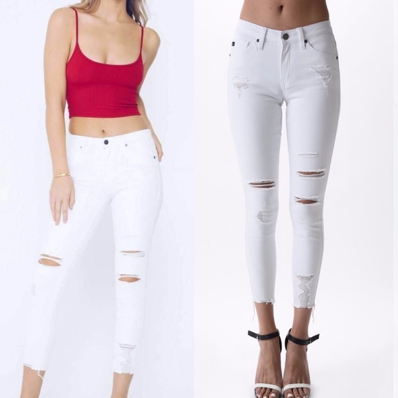 Bellanblue Denim - CHANNING Distressed Skinny Jeans